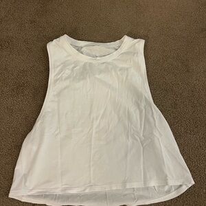 Lululemon Athletica White Tank Top